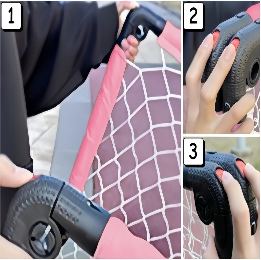 Soccer Goal - Small Foldable Kids' Goal for Indoor/Outdoor Play | Perfect Mini Soccer Gift