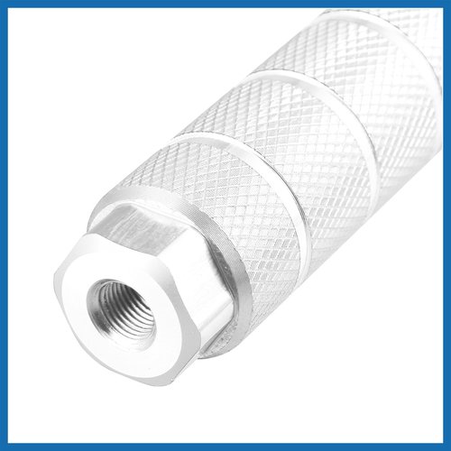 A ABSOPRO 4pcs Aluminum Alloy Rear Foot Pegs Footrests Universal Silver Tone for BMX MTB Bike Bicycle Fit 3/8 Inch Axles Item Replacement