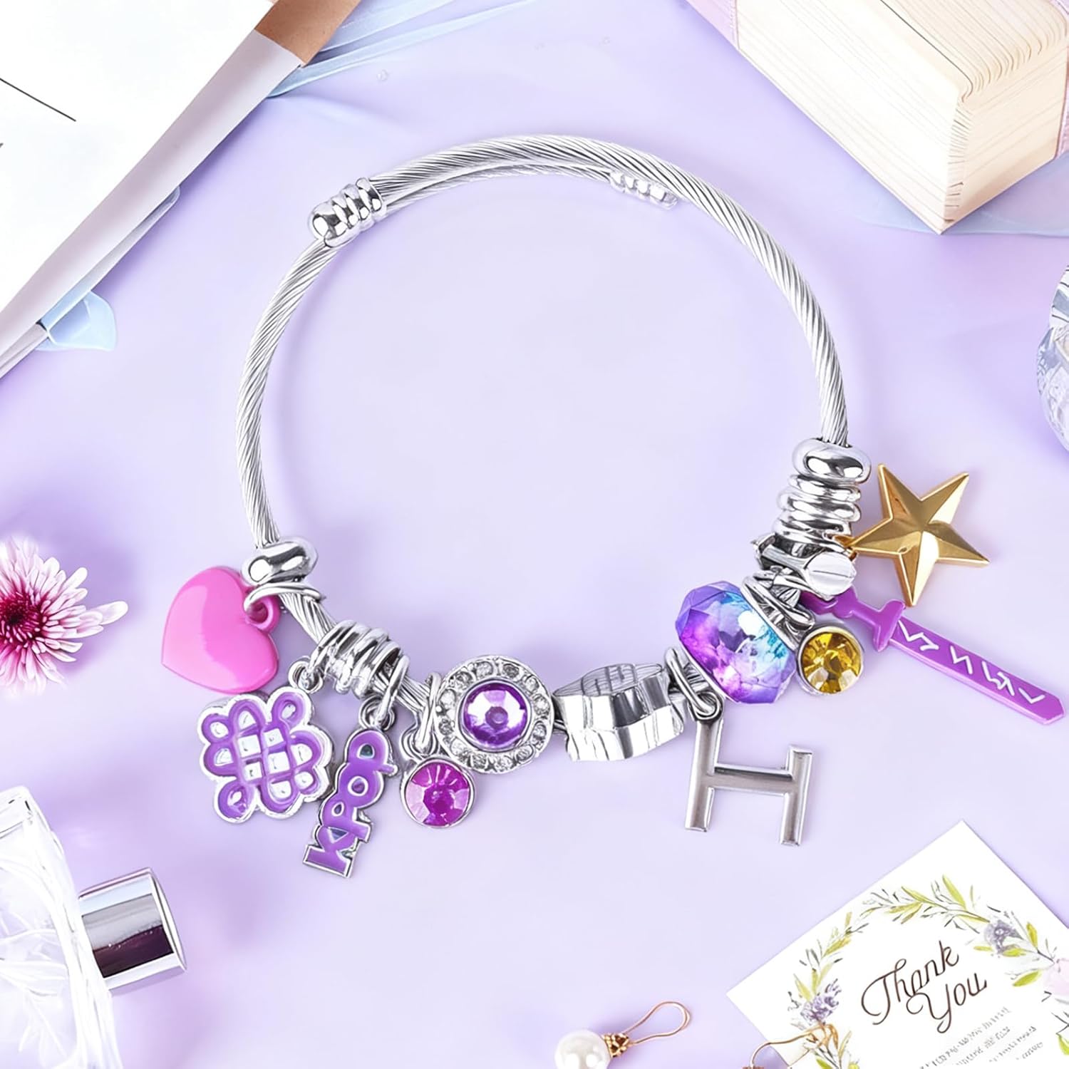 Skiennix KPop Bracelet - Stylish Jewelry Gift for Women | Perfect KPop Fan Accessory