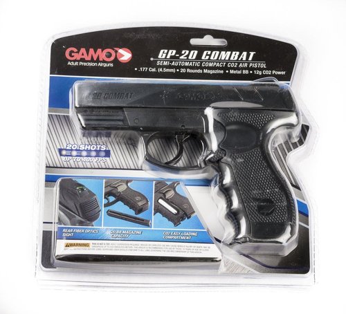 Gamo GP-20 Combat BB Pistol - Realistic Shooting Experience | Ideal for Target Practice