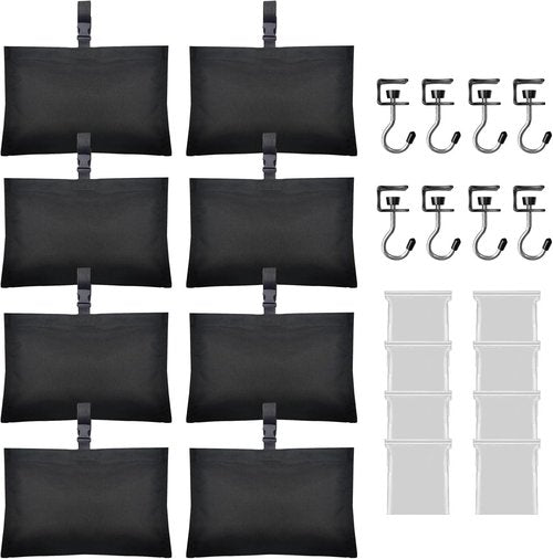 Boat Cover Sand Bags by [Brand Name] - 900D Marine Grade Weighted Bags for Mooring & RV Covers