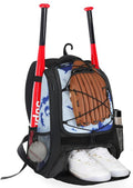 Goloni Baseball Backpack - Versatile Softball Bat Bag with Shoe Compartment & Large Main Storage