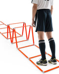 Tangle-Free Agility Ladder - Multi-Use Speed Training Equipment for Kids | 10 Rung Footwork Drills