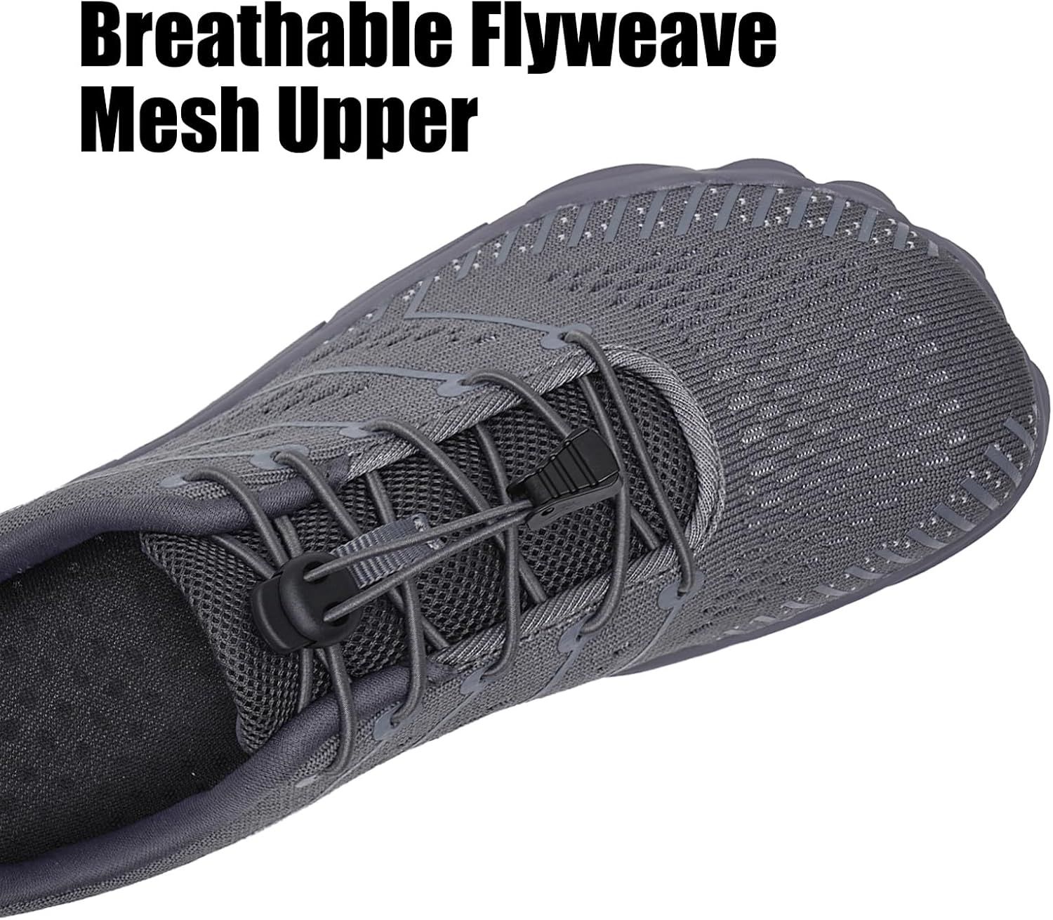 WateLves Water Shoes - Anti-Slip Barefoot Sneakers for Beach & Hiking | Breathable, Wide Toe Design