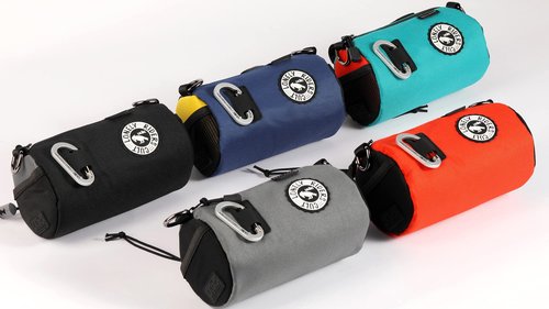ULAC NEO PORTER COURSIER SPRINT Bicycle Handlebar Bag, Bike Front Feed Bag for Road Bike, Mountain Bike, Cycling Travel (Steel, 1.5L)