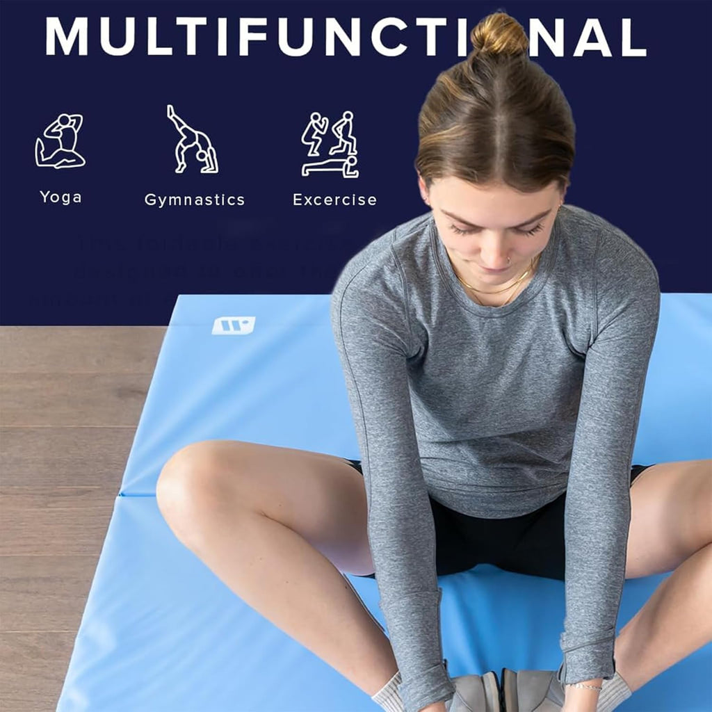 We Sell Mats Core Basic Fitness Mat - All-Purpose Gym Mat for Home Workout | Available in 2x6, 4x6, 4x8 Sizes