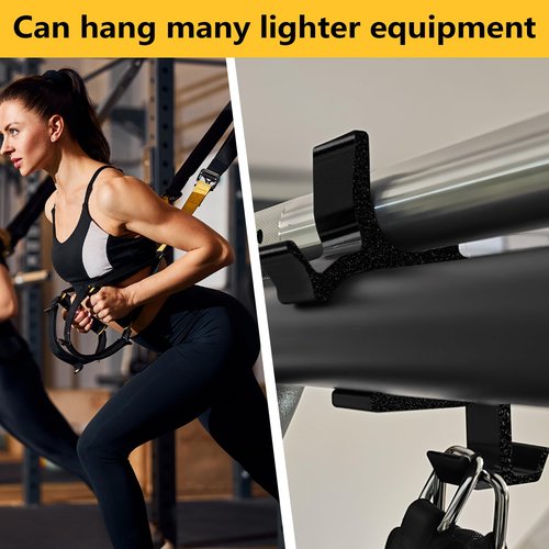 for Speediance Gym Monster 2, Barbell and Accessory Racks, Compatible With D-Rings, Standard Carabiners, Or Other Items You May Store (Two Pieces）