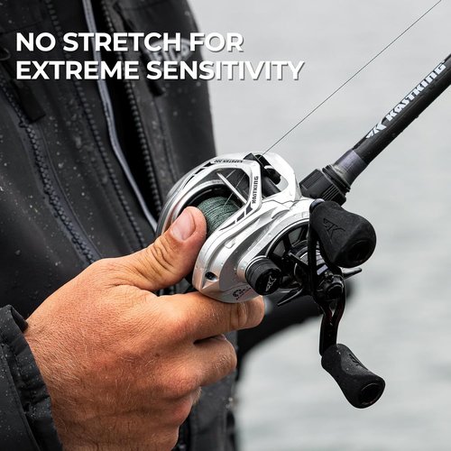 KastKing SuperPower Braided Fishing Line - Abrasion Resistant & Zero Stretch - Smaller Diameter for Ultimate Performance