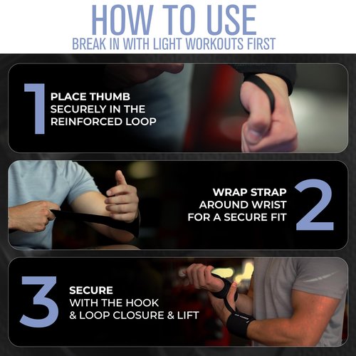 Rip Toned Wrist Wraps for Weightlifting – USPA & USAPL Approved 18" Wrist Straps for Powerlifting – Adjustable, Durable Gym Wraps with Thumb Loop – Quality Support for Men & Women – Small Floral Flex