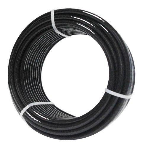 FOLUXING 32.8Ft Fitness Pulley Cable, Gym Steel Cable for DIY Home Gym, Gym Cable Replacement for Pulley Cable Machine,TPU Coated,Thick 1/4"(6mm)