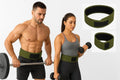 Weight Lifting Belt Set with Lifting Straps and Wrist Straps, Combo for Powerlifting, Deadlifts, Squats, Back Support, and Strength Training for Men and Women (Small)
