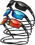 SQOQS Polarized Sports Sunglasses for Men UV400 Protection, Lightweight Wrap Around Sun Glasses for Fishing Cycling Running