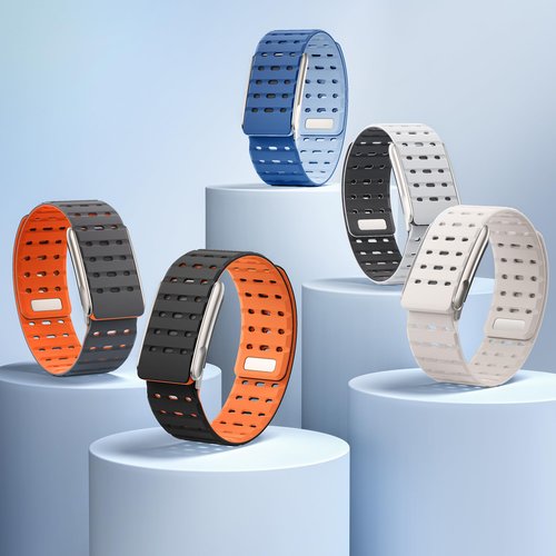 Spapoy Magnetic Sport Band Compatible with Whoop 5.0 Bands for Men Women, Soft Silicone Breathable Adjustable Waterproof Replacement Wristbands for Whoop 5.0 Band One, Peak and Life [Not for Gen 4]