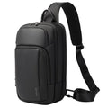 BANGE Sling Bag, Waterproof Shoulder bags with Pad Compartment, Crossbody Backpack for Men
