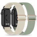 HQzon 2 Pack Stretchy 16mm Nylon Bands Compatible with FITVII HM08/MorePro HM08/Amzhero-Runfit D26/KALINCO Slim Fitness Tracker