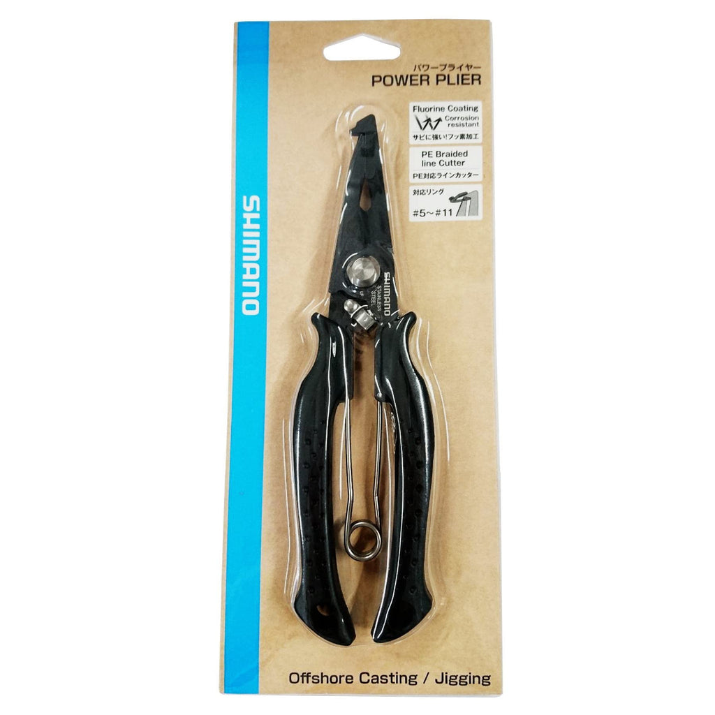 Shimano CT-561P Split Ring Pliers Offshore Straight 185 x 50 x 16 mm Bk 462725