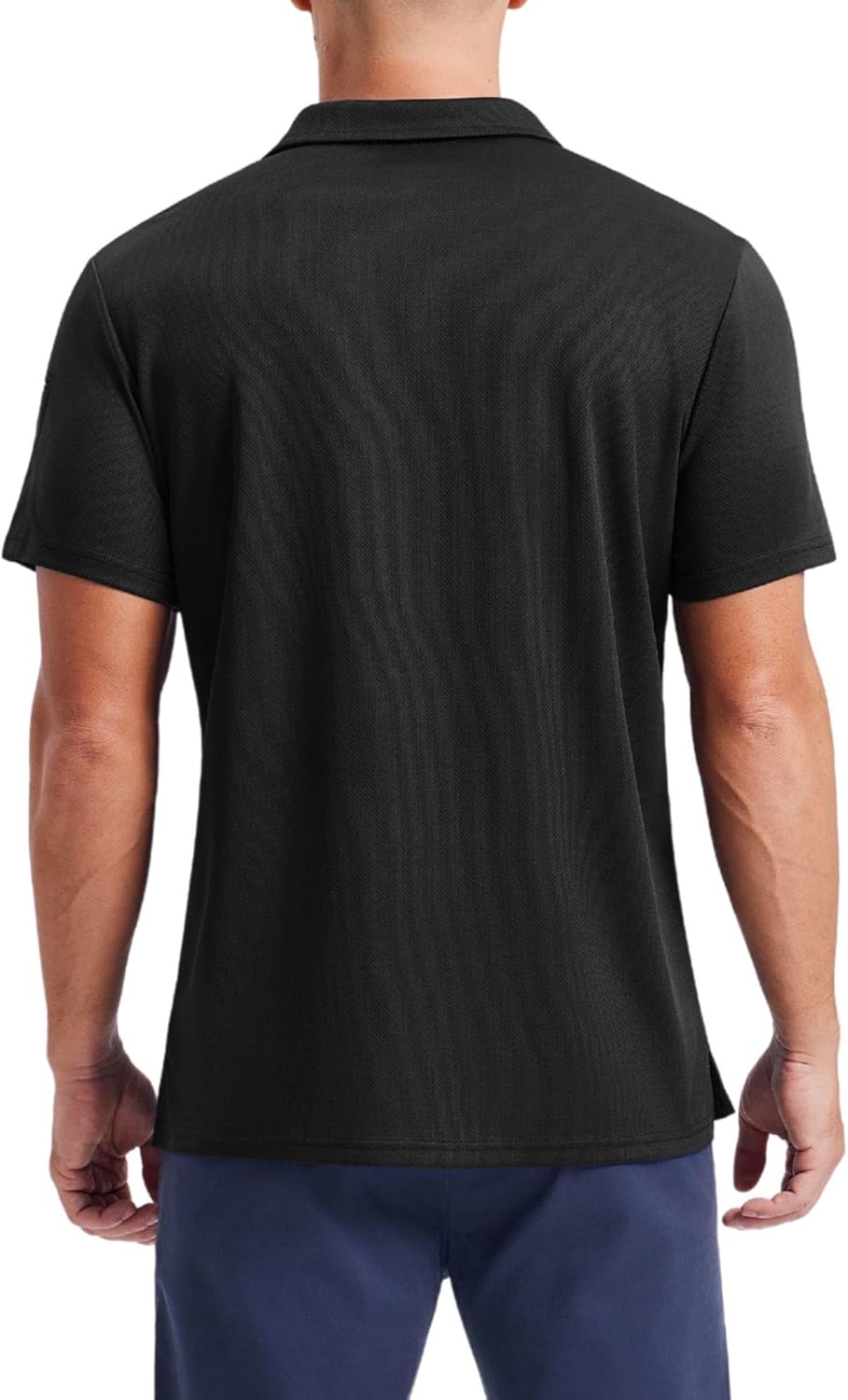 PINSPARK Golf Polo Shirts - Quick Dry Performance Casual Short Sleeve Collared Shirt | Moisture-Wicking Athletic Wear