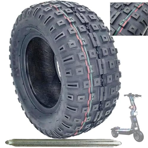 14 Inch Electric Scooter Tire 14x5.0-6.5 Off Road Fat,130/70-6.5 Tubeless Antiskid Off Road Tire Anti-Skid Replacement Tire For E-Scooter, Atv, Go Kart Compatible with Toursor Scooter