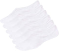 Whisper Deer No Show Liner Socks for Women - Invisible Cotton Sneaker Socks with Non-Slip Grips | Sizes 4-7, 7-10, 10-13