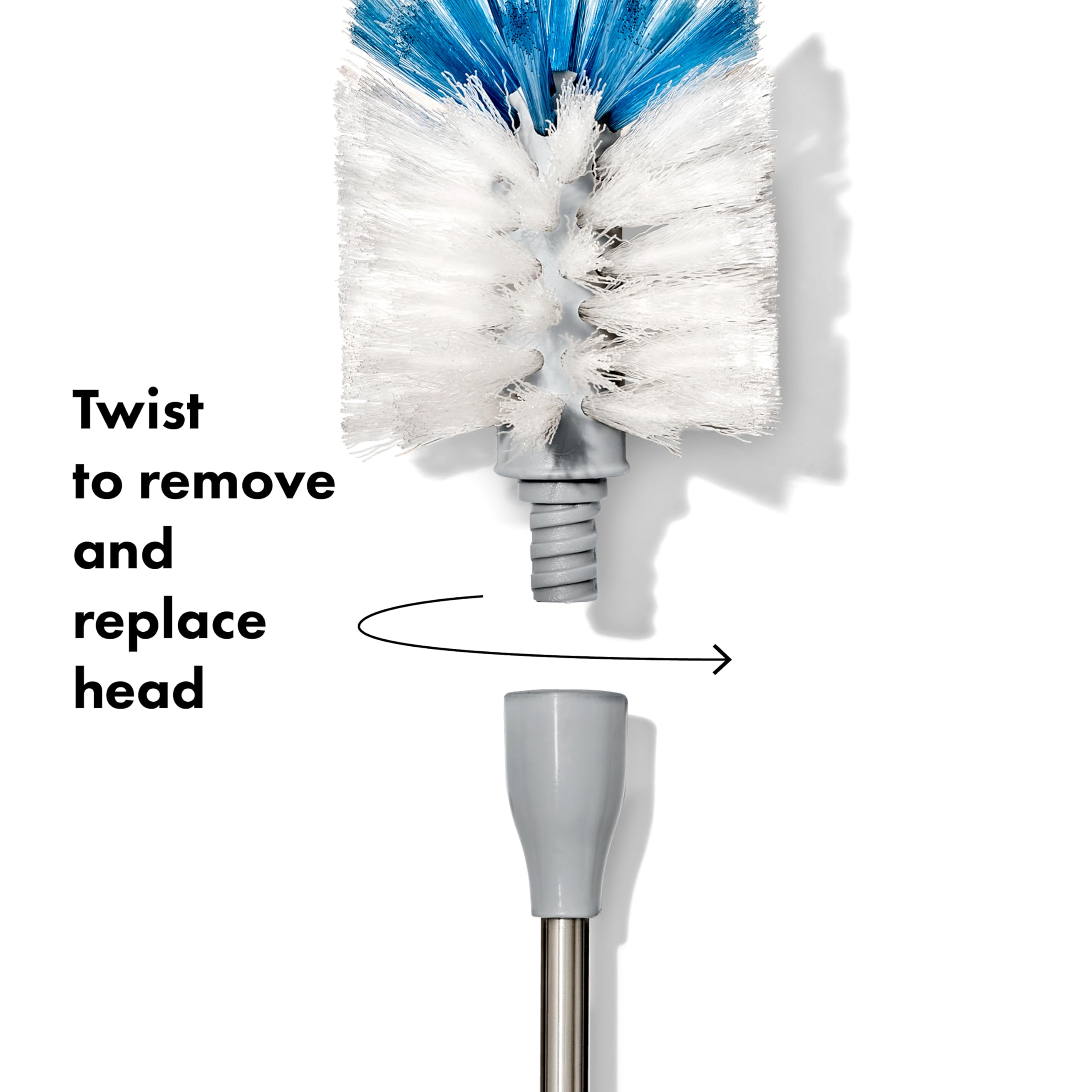 OXO Good Grips Stainless Steel Bottle Brush with Replaceable Head