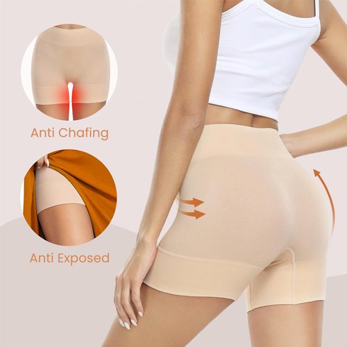 BESTENA Slip Shorts - Anti-Chafing Boyshorts for Women | 3 Pack, Comfortable & Versatile