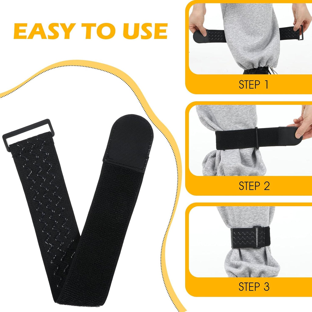 Skiennix Boot Belt Strap - Adjustable Elastic Bands for Cowboy Boots | 2 Pcs Lengthened & Widened
