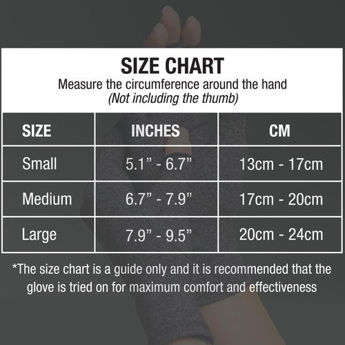 Heelbo Arthritis Compression Gloves for Pain Relief, Reduces Swelling & Stiffness, FSA & HSA Eligible, Fits Men & Women, Joint Pain Relief, Large