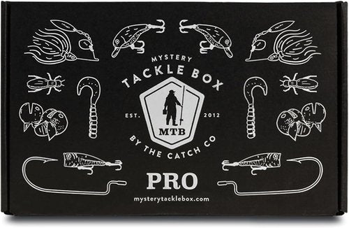 Catch Co Mystery Tackle Box PRO | Premium Bass Fishing Kit with Lures for Freshwater Angling