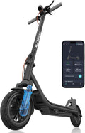 MEGAWHEELS Electric Scooter - Foldable Design with Suspension, 15MPH Max Speed, 8.5/10in Tires | Up to 31 Miles Range