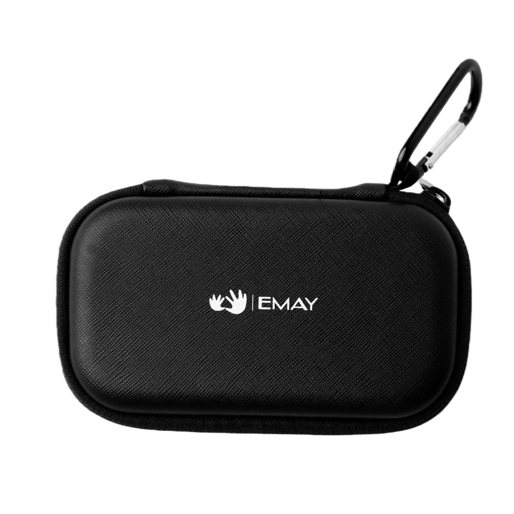 EMAY Hard Carry Case for EMG-6L Device (Not for EMG-20) | Protective Travel Bag 6L Portable ECG Monitor (Case Only)