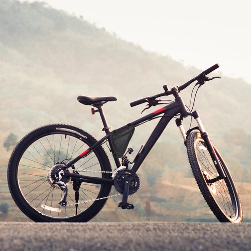 Tweruna Small Bike Frame Bag, Triangle Bicycle Bag, Bicycle Frame Bags Mountain Bike Pouch for Road