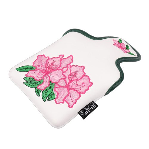 SHABIER Golf Large Mallet Putter Headcover with Flower Design for Golf Putter Club