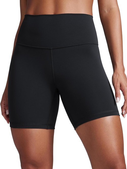 CRZ YOGA Biker Shorts - High Waisted Butterbreeze Athletic Wear for Gym & Yoga | 6'' Tummy Control
