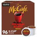 McCafe Premium Roast Coffee - Medium Roast Keurig K-Cup Pods | 96 Count for Rich Flavor