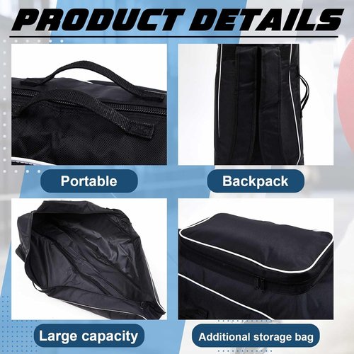 Eccliy Fencing Bag - Large Waterproof Gear Bag for Epee, Foil & Saber | 43.3 x 13.4 x 6.7 Inches