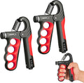 Regine Switzerland Hand Gripper - Adjustable 11-220LB Resistance Grip Trainer for Muscle Building