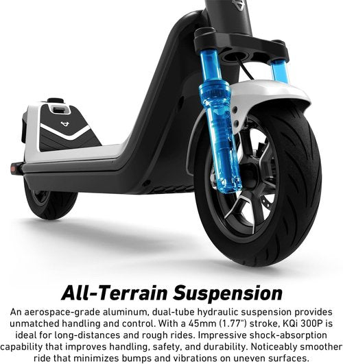 NIU Electric Scooter - Adult E-Scooter with Suspension, 600-1000W Power, Up to 37.3 Miles Range