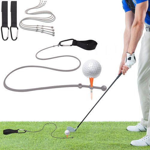 Giltiil Golf Tee Anchor, Tee Retainer - Secure Tee Holder Prevents Loss, Flying Tees, Improves Consistency - Ideal Golf Accessory (1-Black-Classics)