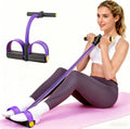 Skiennix Pedal Resistance Bands - Upgrade 6-Tube Manual Tension Training | Natural Rubber for Full-Body Workouts