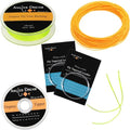 AnglerDream WF Fly Fishing Line Kit - Premium Braided Backing & Leader for 1-9WT Fishing Lines