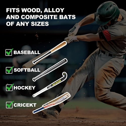 INSUM Bat Grip Tape - 1.1mm Non-Slip Baseball & Softball Wrap | Debossed 3D Surface, Precut for Easy Installation