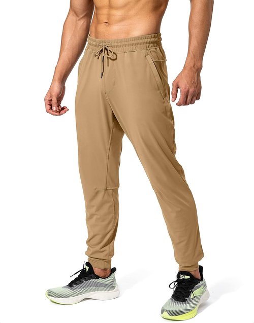 G Gradual Men's Athletic Sweatpants - Zipper Pockets for Running & Training | Comfortable Joggers