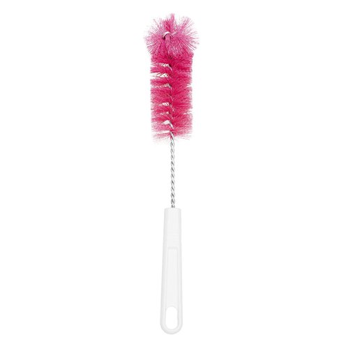 Fuller Brush Bottle Brush – Cleans Narrow Mouth Water Bottles, Travel Mugs, Sports Tumblers, Hydration Flasks, Gym Jugs - Pink