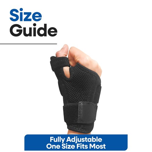 Thumb Brace Thumb Splint CMC I Trigger Thumbs Spica Splint Arthritis Pain Relief & Support I Wrist Brace & Stabilizer For Joint Tendonitis Tenosynovitis I Hand Braces Left & Right Hand