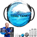 Tidal Tank Sphere Mini - Heavy Bag Aqua Ball, Water Weight - Sandbag Weight Set for Home Gym, Adjustable Sand Bags Weights Workout - Portable Exercise Fitness Equipment - Workout Videos