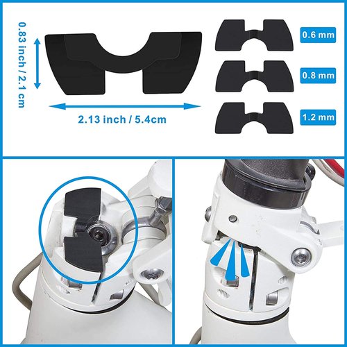 Yungeln Rear Mudguard Scooter Fender Bracket Scooter Replacement Accessory Support Mudguard Bracket Fender Compatible with Xiaomi 1S / M365 / Pro
