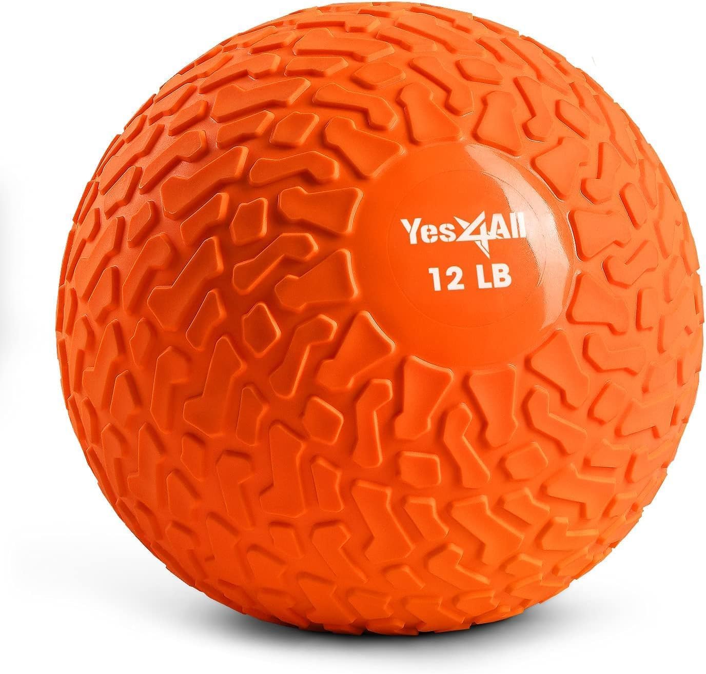 Yes4All Slam Balls - Durable 10-40lb Weighted Workout Ball for Core Strength & Conditioning