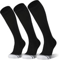 FITRELL Over-the-Calf Knee High Socks - 2/3 Pack Baseball, Soccer, Softball for Kids & Adults | Multiple Colors