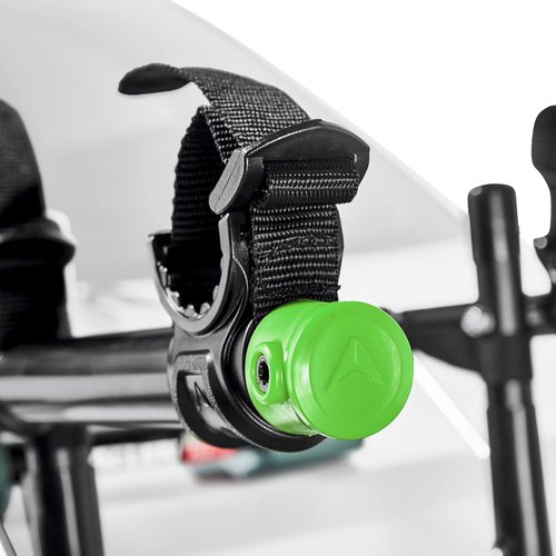 Allen Sports Deluxe 2-Bike Trunk Mount Rack - Easy Installation | Fits Most Vehicles, Black