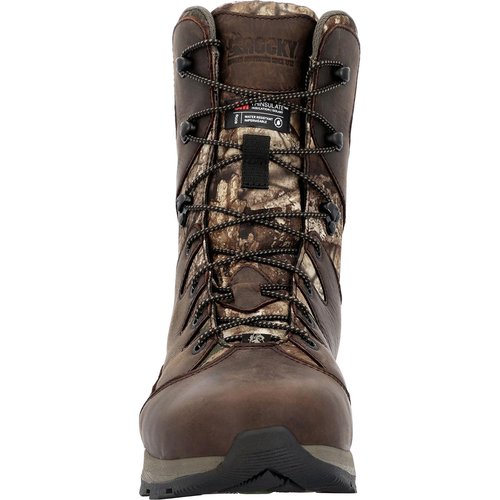 ROCKY Trophy Series 800G Insulated Outdoor Boot, Realtree Apx, Size 10(M)